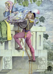 Sketch for the Passions.. Love, 1853 (pen, blæk, wc og grafit på papir)